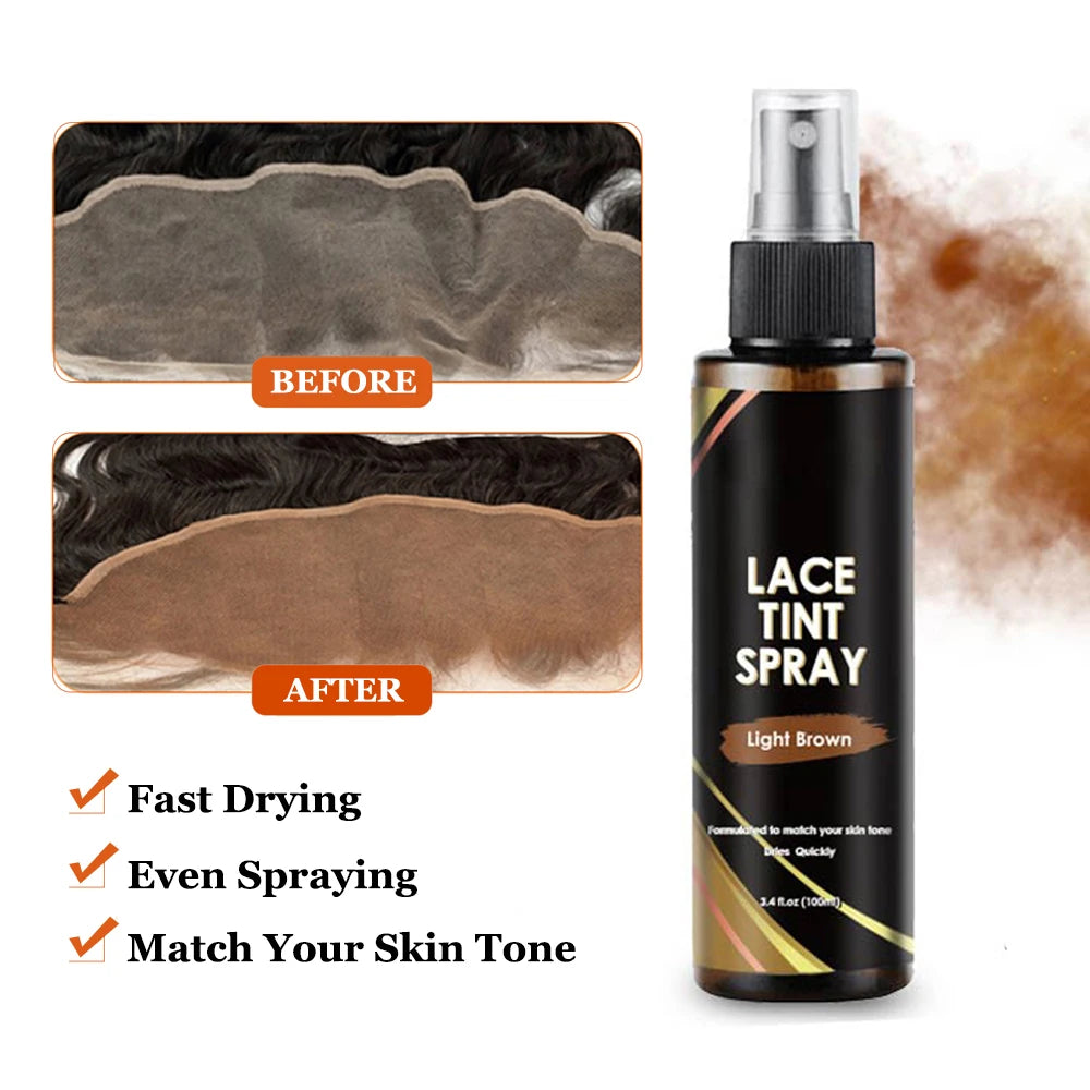 Waterproof Lace Wig Glue For Lace Front Wig 38ml Liquid Adhesive Hair Glue Wax Stick For Wig Lace Tint Spray Elastic Melt Band Badiee Stylez