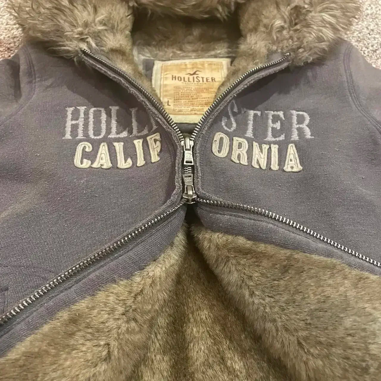 Vintage Casual Zipper Hoodie Jacket Cotton Warm Womens Fashion Jacket Y2k Clothes Letter Embroidery Hoodie Oversized Sweatshirt Badiee Stylez