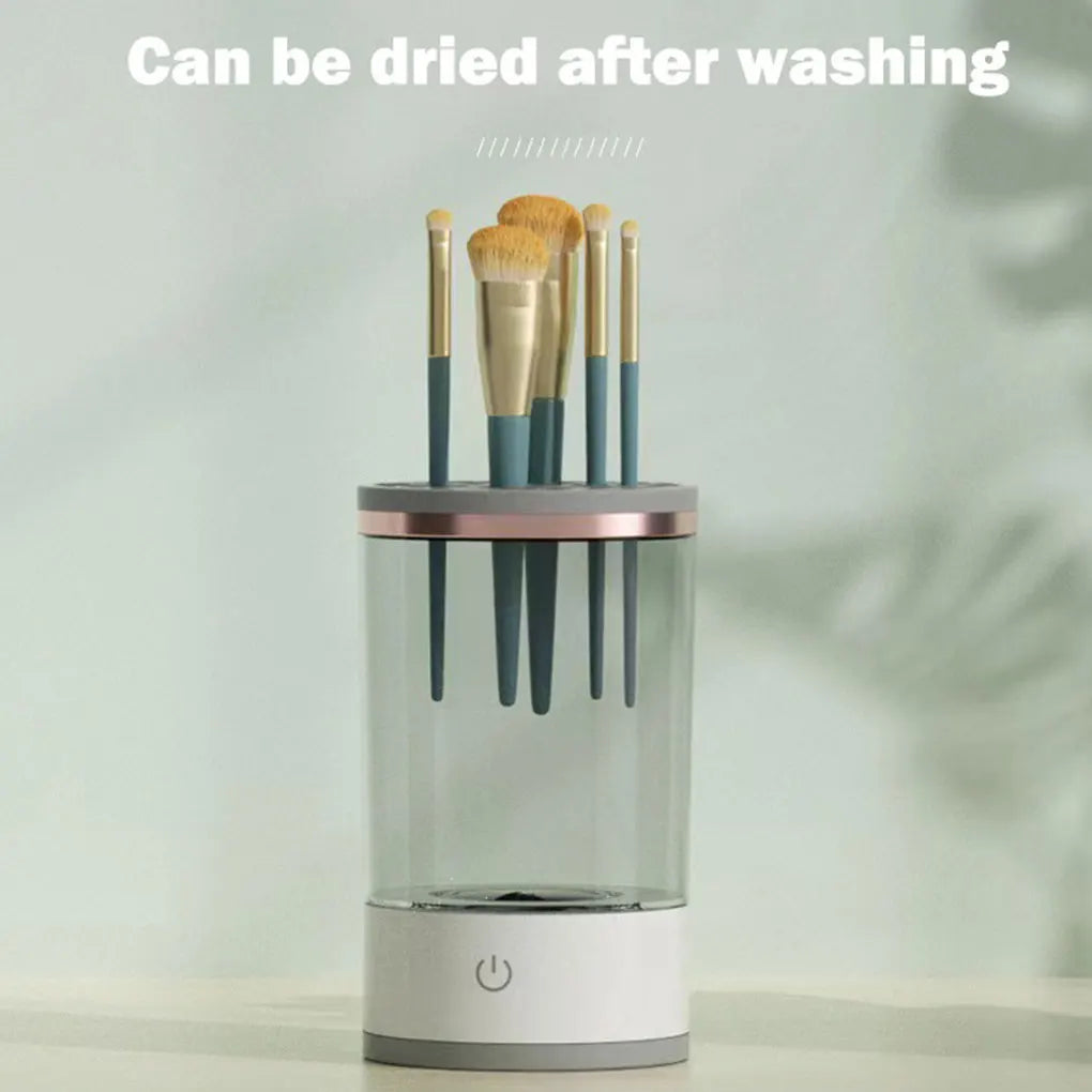 New Makeup Brush Cleaner Automatic Rotating Makeup Brush Cleaner  Electric Cosmetic Makeup Brush Rotary Washing Machine Badiee Stylez