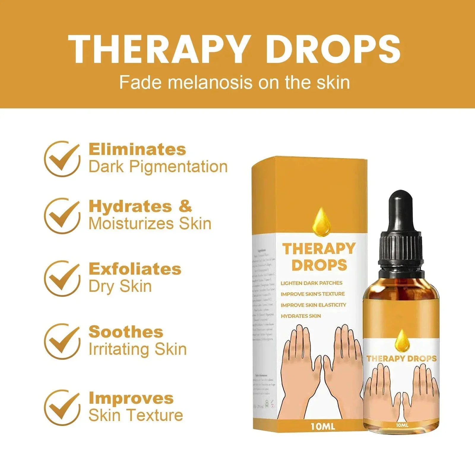 Dark Knuckles Fast Brighten Serum Elbows Hands Knee Armpits Brightening Serum Clarify Black Skin Lighten Stains Remover Essence