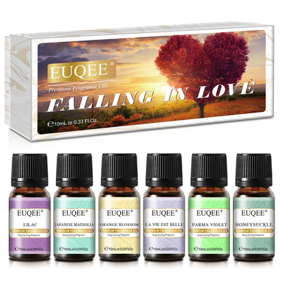 EUQEE 10ML Men's Fragrance Oil For Car Diffuser,Making Candle Leather Forest Pine Coffee Cake Cedarwood Bay Rum 1pcs/3pcs/6pcs - Badiee Stylez