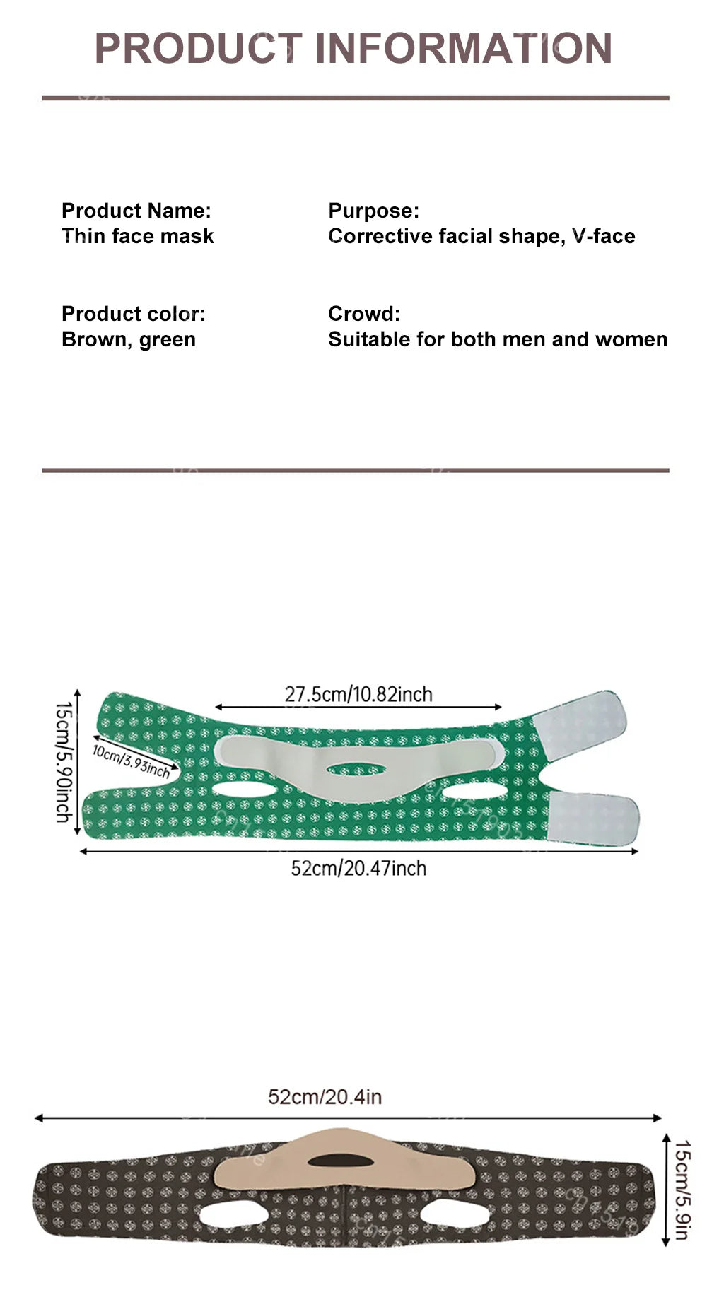 Reusable Face Slimming Bandage V Line Face Shaper Women Chin Cheek Lift Up Belt Facial Massage Strap Face Skin Care Beauty Tools