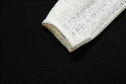 Goth Dark Open Shoulder Techwear Y2k Crop Cardigans Mall Gothic Hooded Sexy Women Crop Tops Punk Grunge Buckle Streetwear Shirts