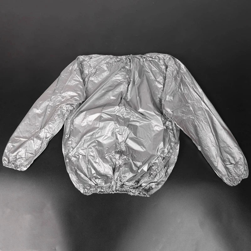 Heavy Duty Fitness Weight Loss Sweat Sauna Suit Exercise Gym Anti-Rip