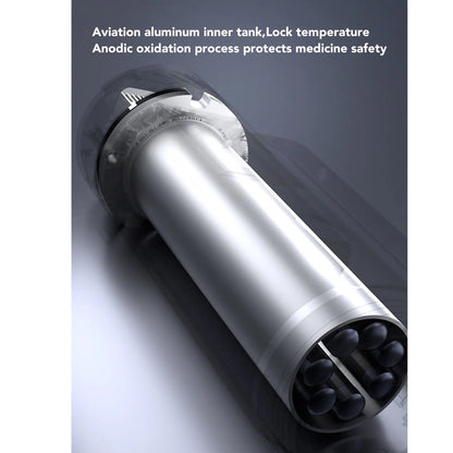 Insulin Cooler Box 30H Medication Cooler for Travel Digital Temp Control Mini Refrigerated Holds Up 5 Insulin Pens for Outdoor