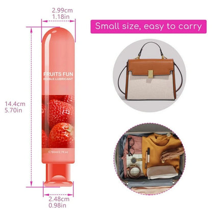 Lickable Lubricant Passionate Fruity Lubricant Water-Soluble Body Adult Sex Strong Wire Drawing Easy to USE