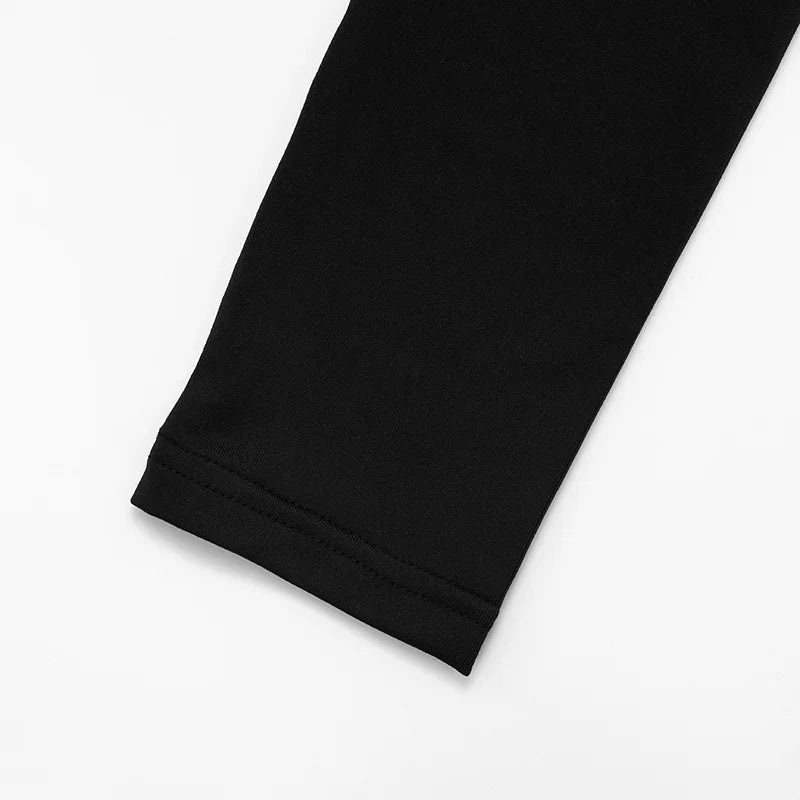 2025 Women Autumn Black Long Sleeve V Neck Jumpsuits Streetwear Bodycon Sexy Sporty Casual Rompers Fashion Overall Body Tops Badiee Stylez