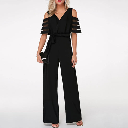 Wholesale women's wide leg pants loose design comfortable and casual available in 4 colors including belt Badiee Stylez