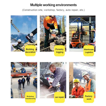 Lightweight Safety Shoes Men Women Work Shoes Steel Toe Cap Working Boots Sneakers Man Women Breathable Shoes Tactical Boots