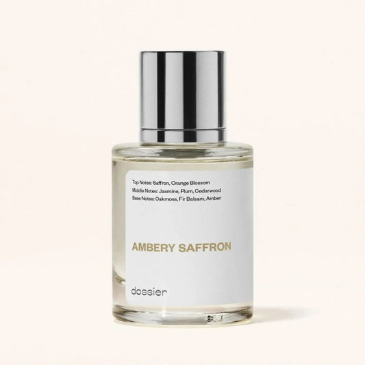 Dossier Ambery Saffron 1.7 Oz (50ml) Eau de Parfum Spray Perfume Fragrance Unisex Perfume Spray NEW IN BOX Badiee Stylez