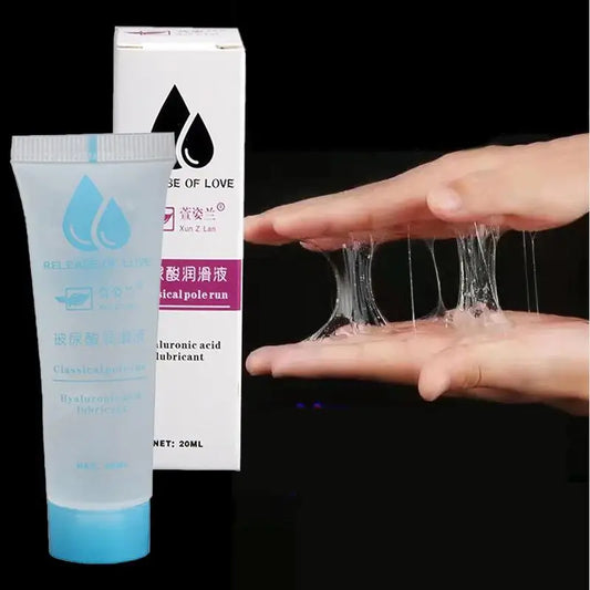 Water Based Lubricant for Sex Silk Touch Edible Anal Sex Lubricant Oral Gel Exciter for Women Orgasm Sex Lube Adult Cream
