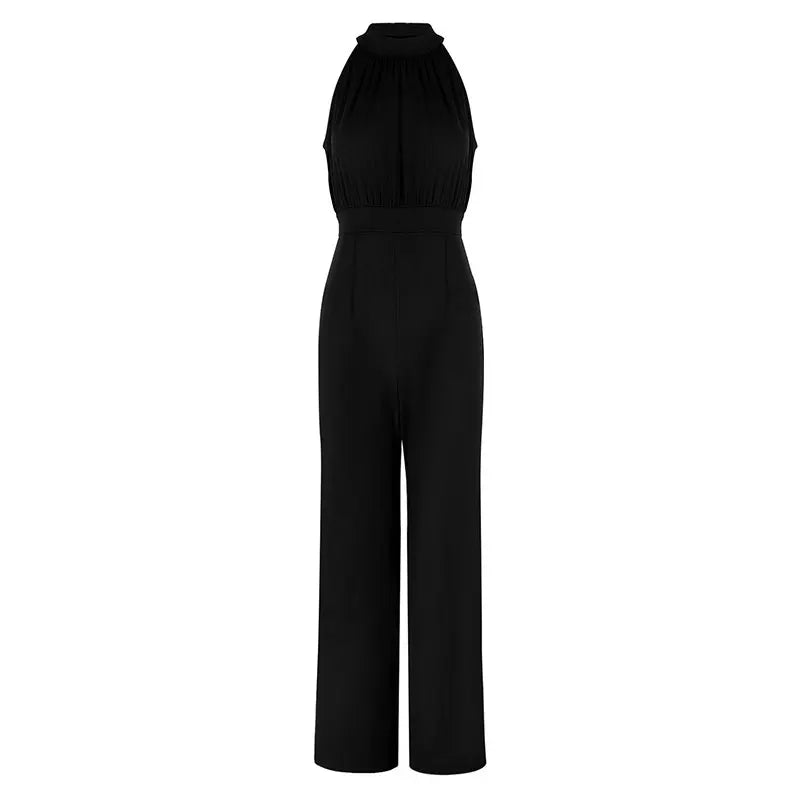 New Women's Jumpsuits Spring Streetwear Fashion Casual Slim Club Party Jumpsuits Sexy Black Sleeveless Female Elegant Clothing Badiee Stylez