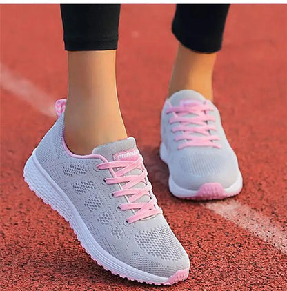 Fashion 2025 New Women's Sneakers Platform Shoes Woman Plus Size Casual Sneaker Woman Lace Up Female Sneakers Tenis Feminino Badiee Stylez