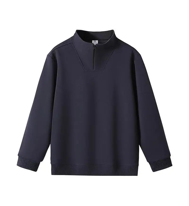 DIY Customized Logo Sweater Men's Loose Size Hoodie Spring/Autumn Cotton Sportswear High Quality Top Men's Hip Hop Zipper Hoodie