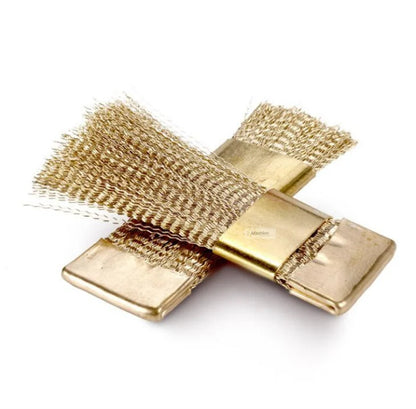 Nail Drill Bit Cleaning Brush Manicure Grinding Head Dual Brush Electric Drills Copper Wire Drill Brush Cleaner Nail Art Tools