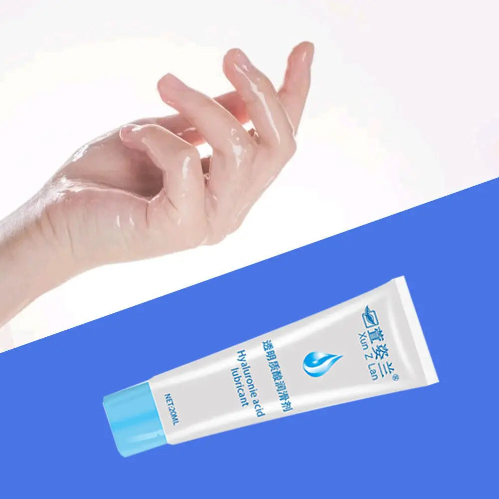 Water Based Lubricant for Sex Silk Touch Edible Anal Sex Lubricant Oral Gel Exciter for Women Orgasm Sex Lube Adult Cream