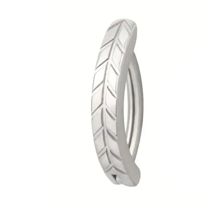 ASTM F136 Titanium PIERC Reverse Curved Clicker Navel Barbell Shiny CZ Sexy Belly Button Rings Bellybutton Sexy Piercing Jewelry TB-1260 CHINA