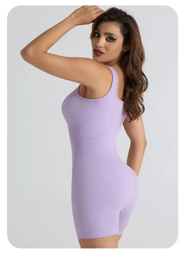 Sports Jumpsuit Yoga Pants with No Awkward Lines Jumpsuit Yoga Suit That Highlights Buttocks Plus Size Fitness Suit Summer Badiee Stylez