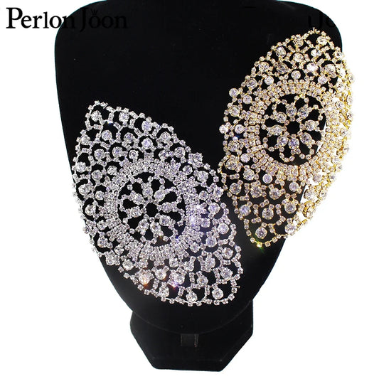 Crystal for Welding technology patch classic DIY gold silver wedding dress Rhinestone decoration accessories YHX061