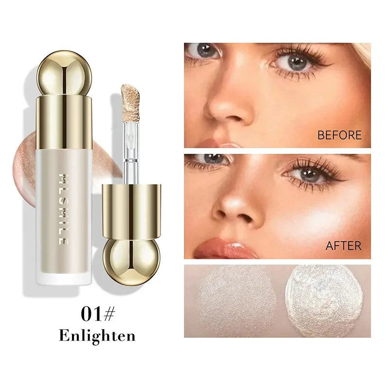 New Liquid Cheek Blush Facial Nourishing Blusher Gel Cream Multi-purpose For Eyes Lips Makeup Blush Stick Cosmetics With Sponge 01