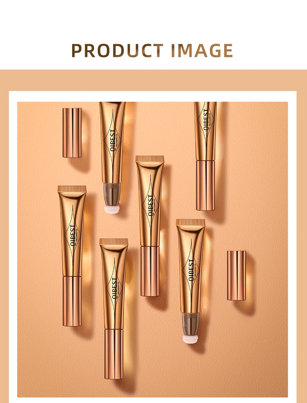 QIBEST Pink Peach Liquid Blush Velvet Matte Blusher Face Pigment Stick Lasting Natural Cream Cheek Tint Blush Makeup Maquillajea