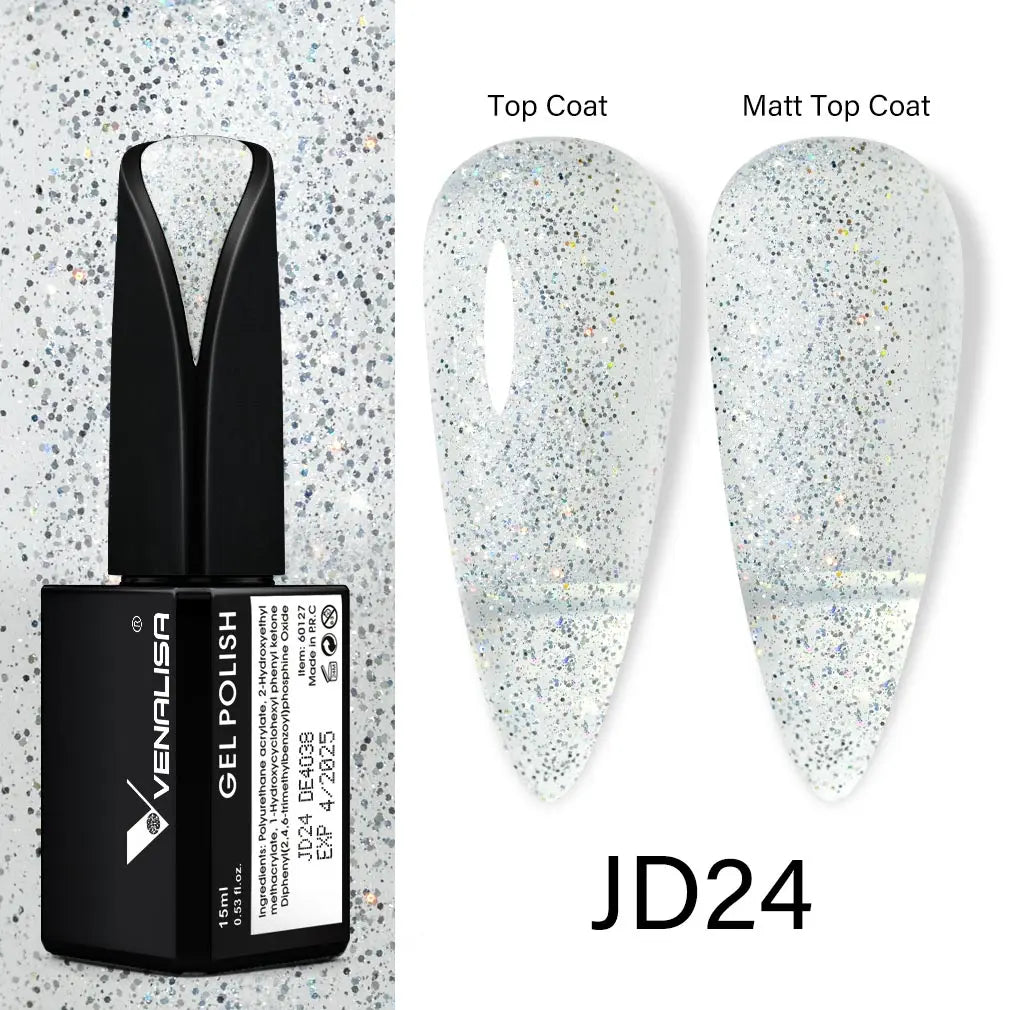 Venalisa 15ml Nail Prep Dehydrator Fast Dry Acid-Free Primer Bond Natural for Builder Jelly Gel Nail Gel Polish Color GelVarnish JD24