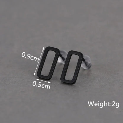 New Purple Crystal Pendants Women Dangle Earrings Korean Fashion Elegant Drop Earrings Square Statement boucles d'oreilles ES4585