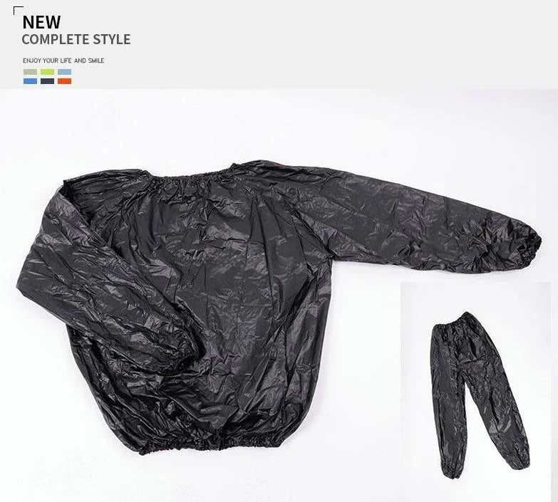 Heavy Duty Fitness Weight Loss Sweat Sauna Suit Exercise Gym Anti-Rip Badiee Stylez
