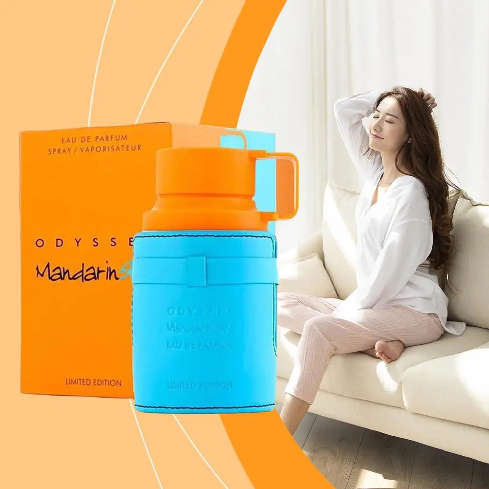 100 Ml Armaf Odyssey Mandarin Sky Eau De Parfum Perfume Man, Fresh And Citrus, Durable And Sophisticated Aroma - Badiee Stylez