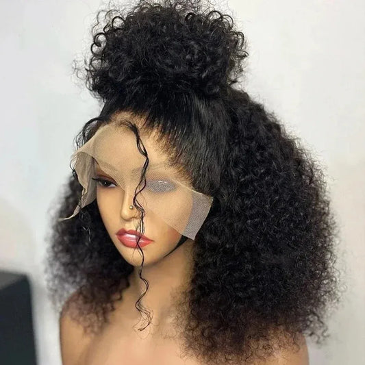 Mossily Short Curly Bob Wigs 13x6 HD Lace Front Human Hair For Women 220% Deep Wave 13x4 Frontal Brazilian Remy 5x5 Closure Wig