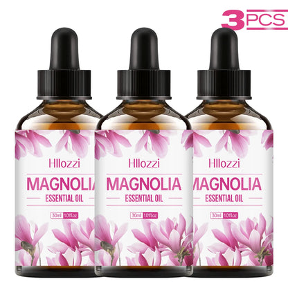 Magnolia Essential Oil for Aromatherapy Diffusers, Burners and Air Fresheners - Long lasting pleasant scent
