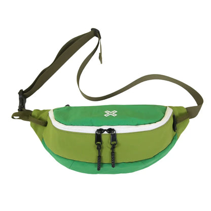 Casual Waterproof Chest Bags Large Capacity Crossbody Bags Korean Fashion Waist Bag Fanny Pack for Women Men's Travel Bag Banana green