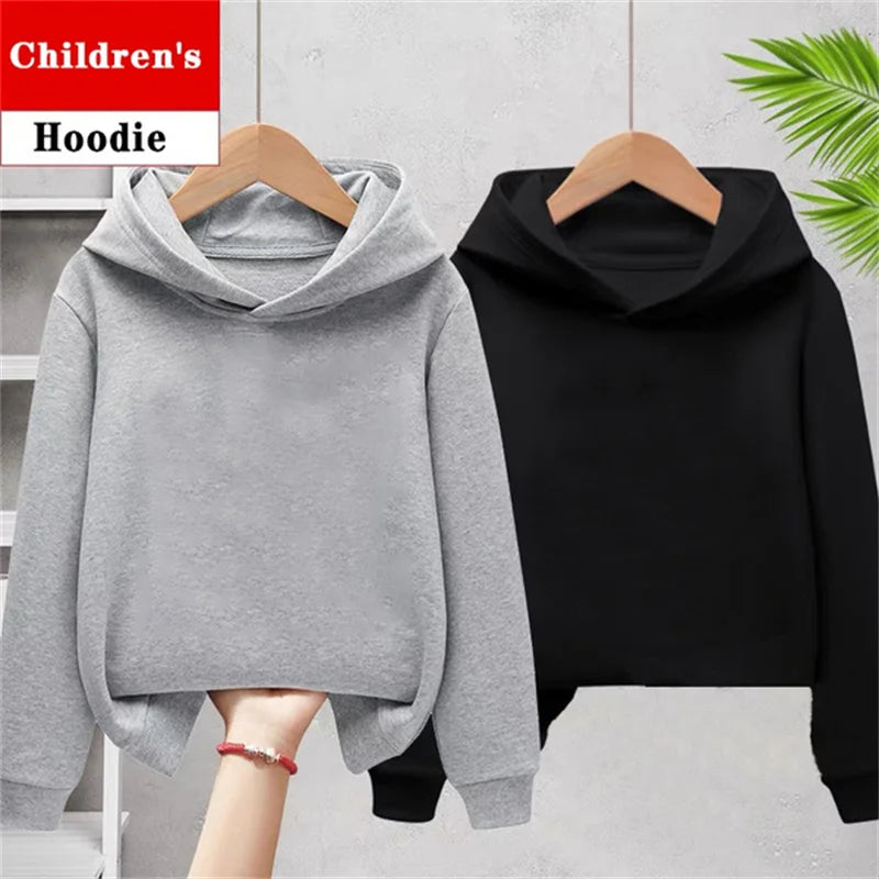 New children's casual Harajuku hooded jumper fashion boys and girls hoodie casual children's hooded tops Badiee Stylez