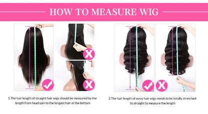 Kinky Straight 13x4 Lace Front Human Hair Wigs For Women Brazilian Bone Colored Yaki Straight Transparent Lace Frontal Curly Wig