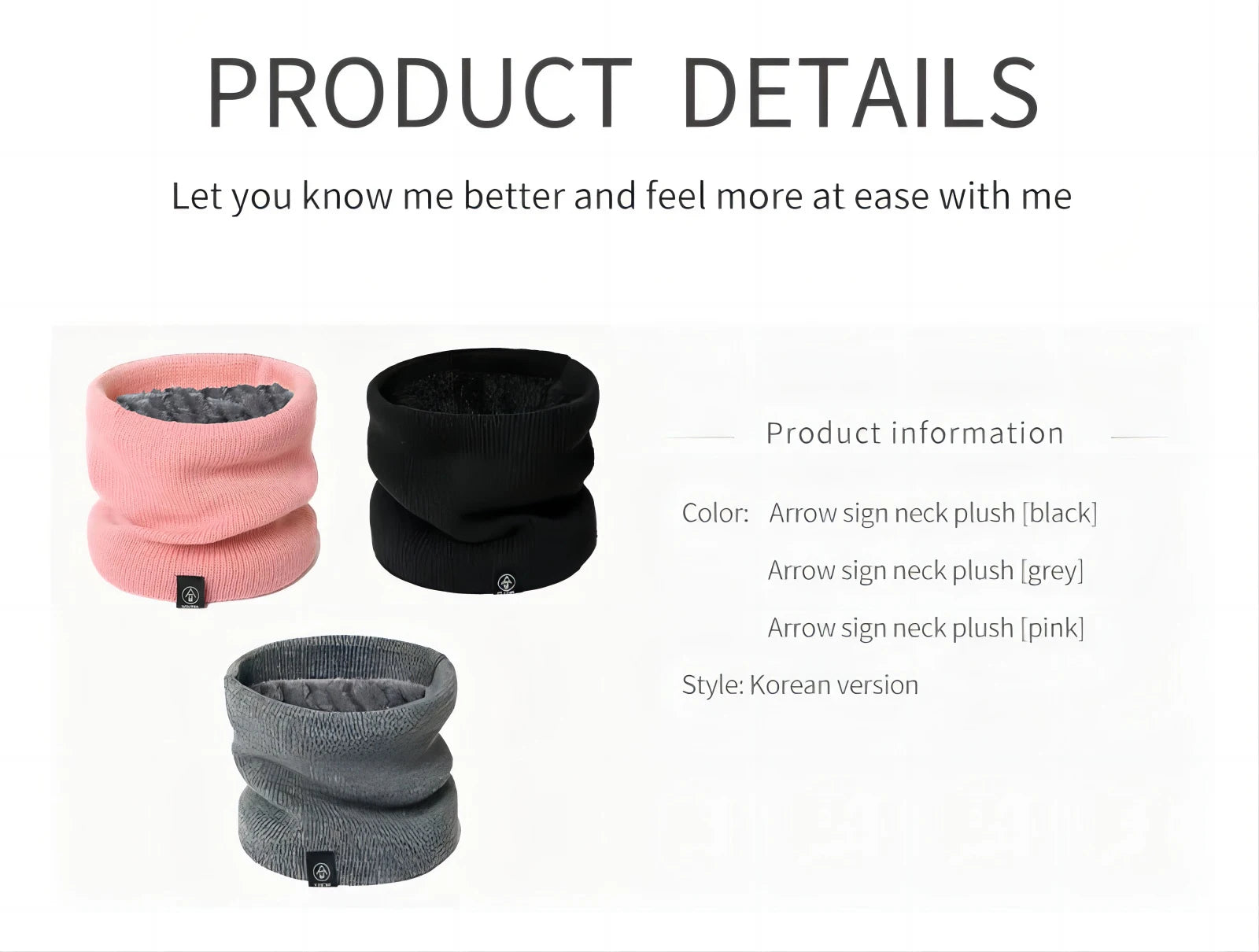 Fashion Women Knitted Scarf Solid Cashmer Like Winter Snood Scarves Lady Warm Thick Unisex Men Neck Scarfs Ring Badiee Stylez