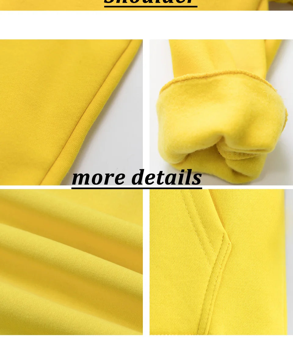 Colorful Facial Expressions Hoodie Women Happy Day Hoodies Warm Fleece Woman Hoody Fur-liner Pullover Casual Clothing