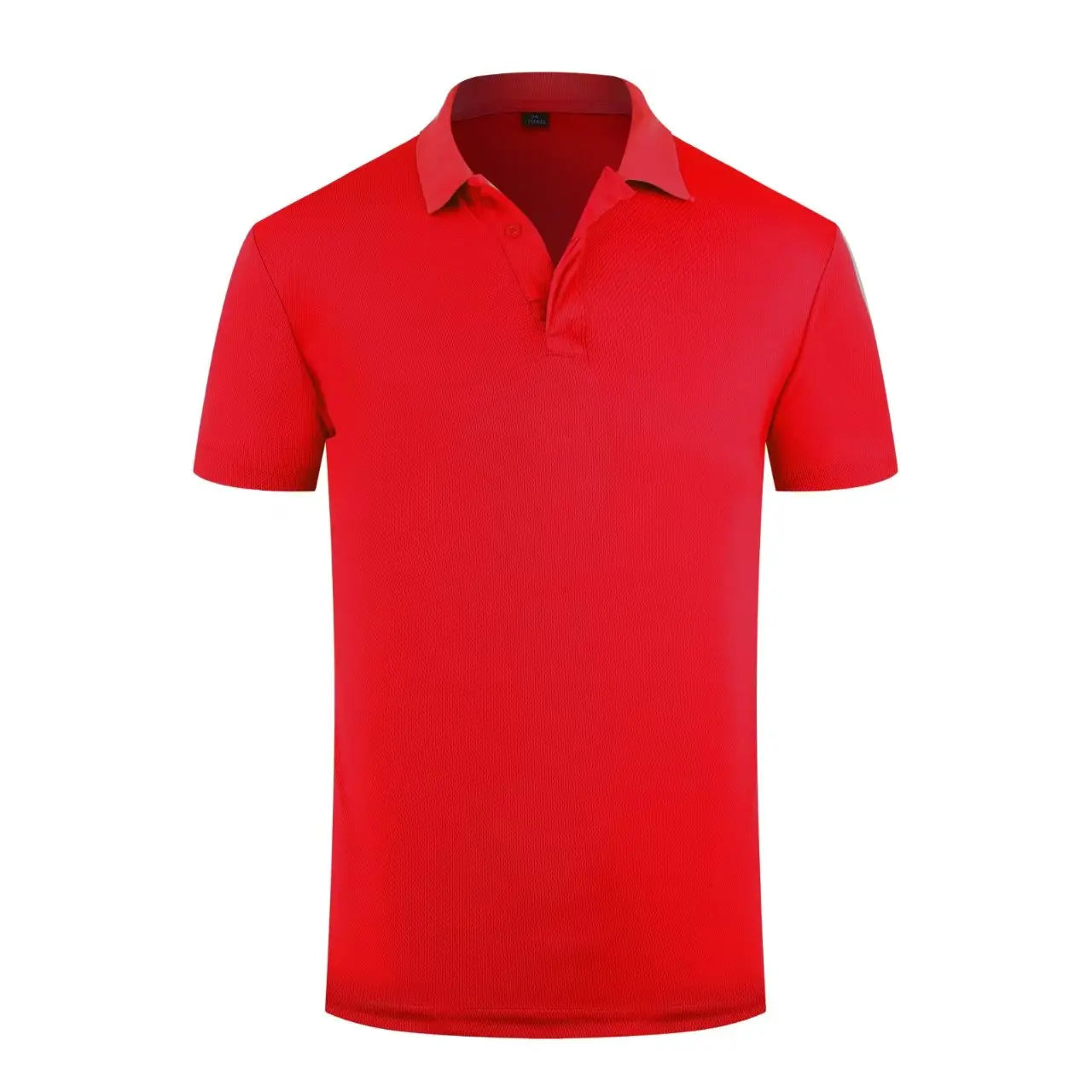 Men’s High-Quality White Golf Polo Shirt - Casual Short Sleeve Summer Style