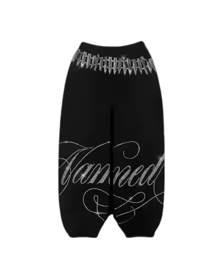 Retro Sequined Short Zipper Hoodie Sweatpants Two Piece Set Y2K Sportswearletter Sequined Oversized Sweatshirt Casual Pants Suit