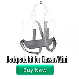 TANQU New Waterproof Inner Bag Organizer Insert Zipper Pocket for Classic Mini Obag Canvas Material for O Bag