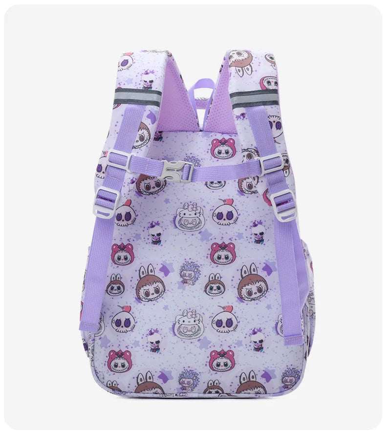 New Large Capacity Bag Children Backpack Cute Cartoon Primary School Bag Shoulder Bag New Kids Practical Portable Backpack