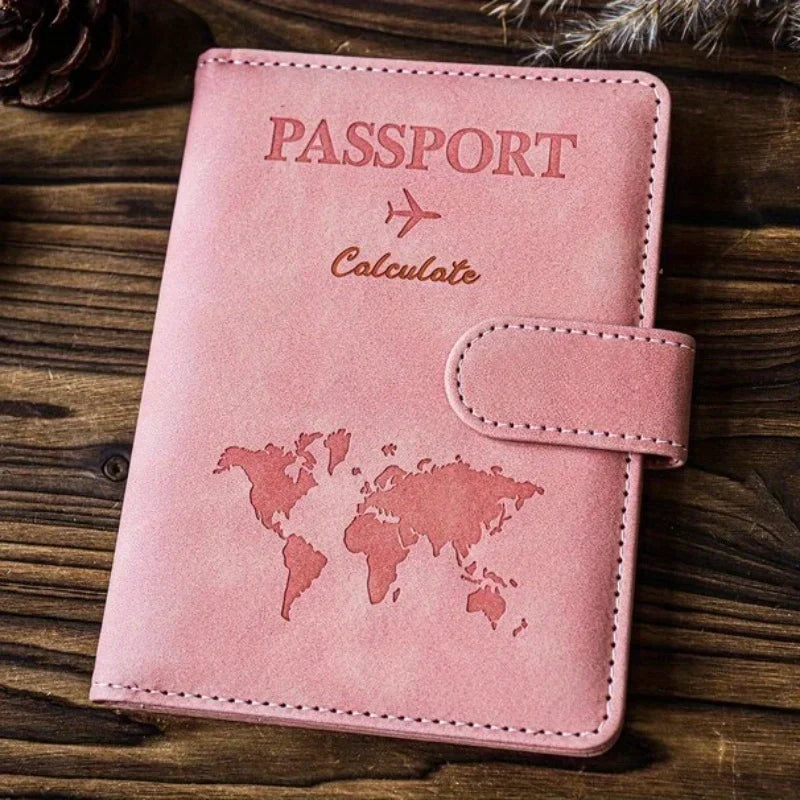 Custom Passport Cover Monogrammed Engraved Name Passport Cover Case Holder Wedding Bridesmaid Groomsman Gift Passport Wallet