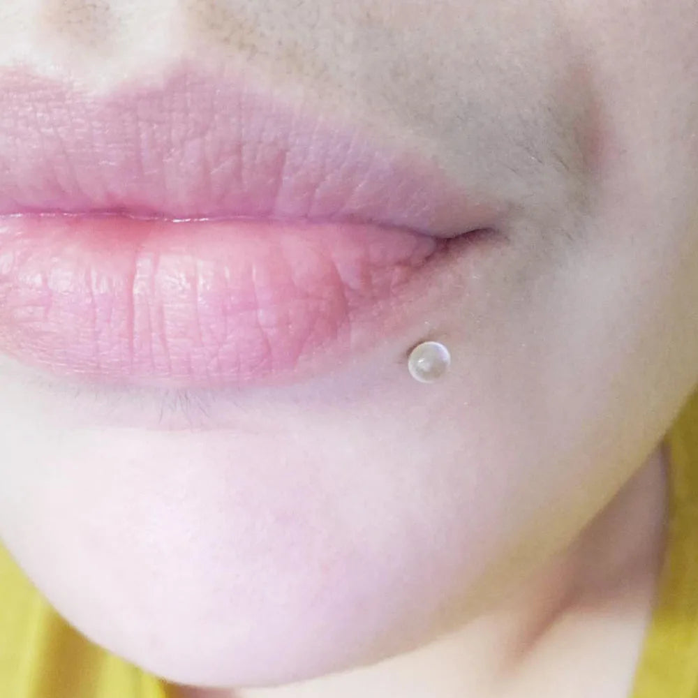 10~20pcs/Set Transparent Acrylic Bioflex Tragus Retainer Lip Studs Ear Helix Earring 6mm 8mm 10mm 12mm Body Piercing Jewelry Badiee Stylez