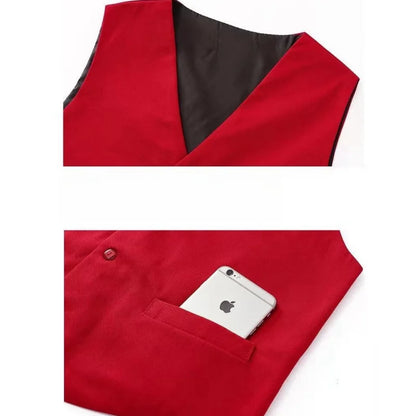 New In Office Lady's Plus Size Waistcoat Matching Casual Chic Elegant Lady's Vest V-Neck Sleeveless Tank Top Loose Coat Jacket