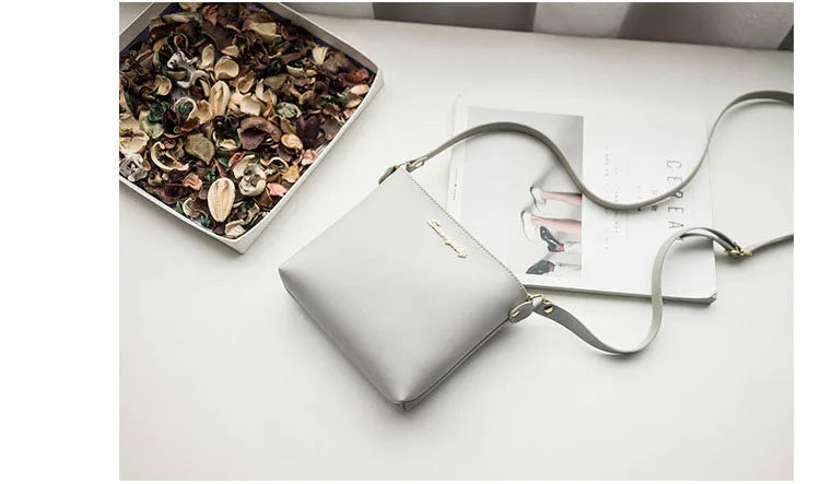 Fashion Solid Color Shoulder Bag Women Crossbody Bags Women PU Leather Woven Bag Mobile Phone Purse Mini Handbags hand bag