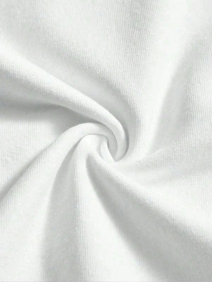 Plus Size Fashion Essential Oversized White MILANO 96 Tee for Effortless Style