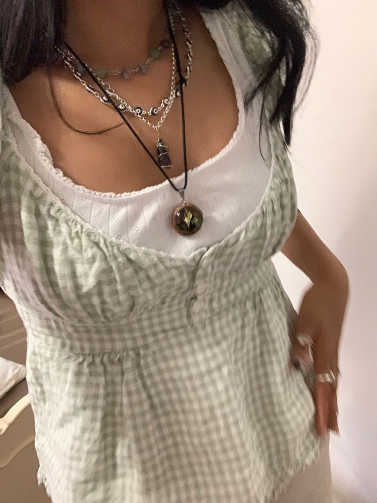 Womens Y2k Fairy Grunge Shirts Square Neck Short Sleeve Lace Patchwork Crop Top Vintage Aesthetic Clothes