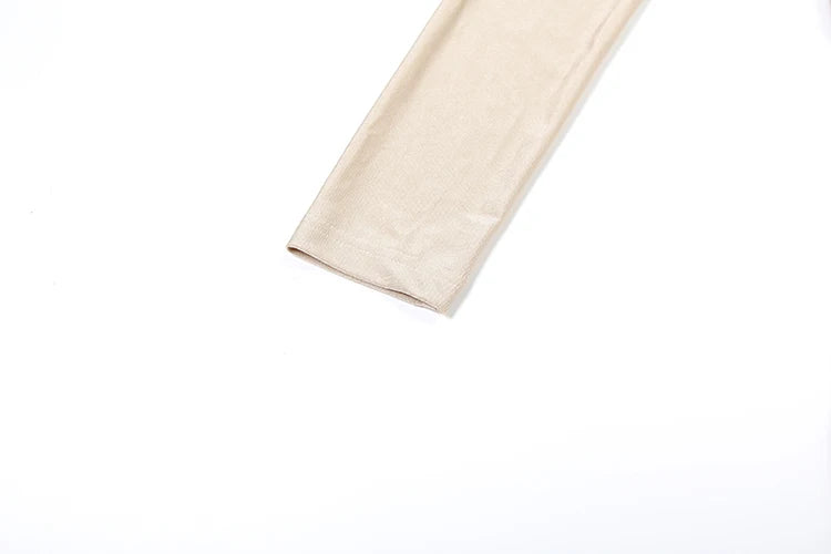 InGrily Simple Smooth Jumpsuit Women Cross v-Neck Long Sleeve Folds Skinny Solid Sexy Hipster Elegant Street Classic Chic Outfit Badiee Stylez