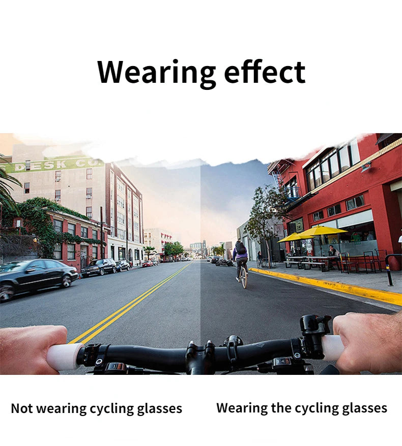 New Photochromic Men Road Mountain Polarized Cycling Sunglasses Bicycle Glasses UV400 Women Sports Running Eyewear Bike Goggles