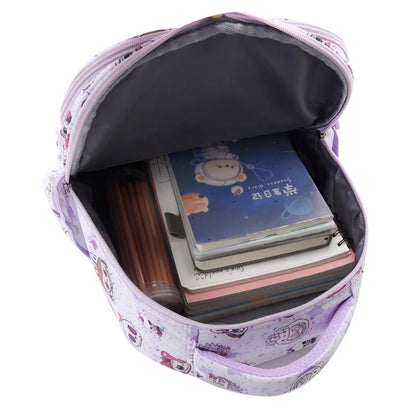 New Large Capacity Bag Children Backpack Cute Cartoon Primary School Bag Shoulder Bag New Kids Practical Portable Backpack