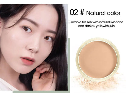 Japanese concealer set makeup soy milk powder, whitening makeup, durable oil control and moisturizing powder